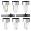 Powermaster PM-26962 Metal Gövdeli Dc 5V RGB Solar Balkon-Havuz-Bahçe Lambası (6lı Paket)