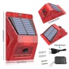 PowerMaster PM-26957 Sesli Hayvan Kovucu Alarm Cihazı Uzaktan Kumandalı Solar Panelli