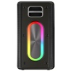 Microlab M60 Vega 100W RGB 2 Adet Kablosuz Mikrofonlu Bluetooth Karaoke Hoparlör (15.000mAh Batarya)