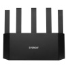 Everest EWR-X3000MBPS-V1 X3000Mbps Dualband 5*6dBi 1 Wan Port + 3 Lan Port Wi-Fi 6 Wisp+Ap+Repeater Destekli Kablosuz Wifi Router