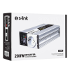 S-Link SL-200W-12 200 Watt DC 12V - AC 230V Anahtarlı Tek USB Portlu Çakmaktan Power Inverter
