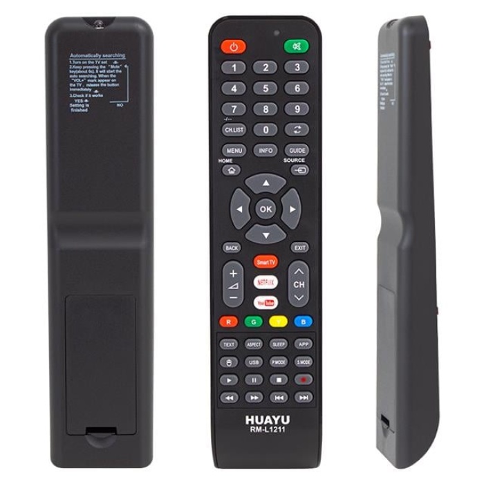 Huayu RM-L1211 Netflix-Youtube-Smart Tuşlu Universal Lcd-Led Tv Kumanda