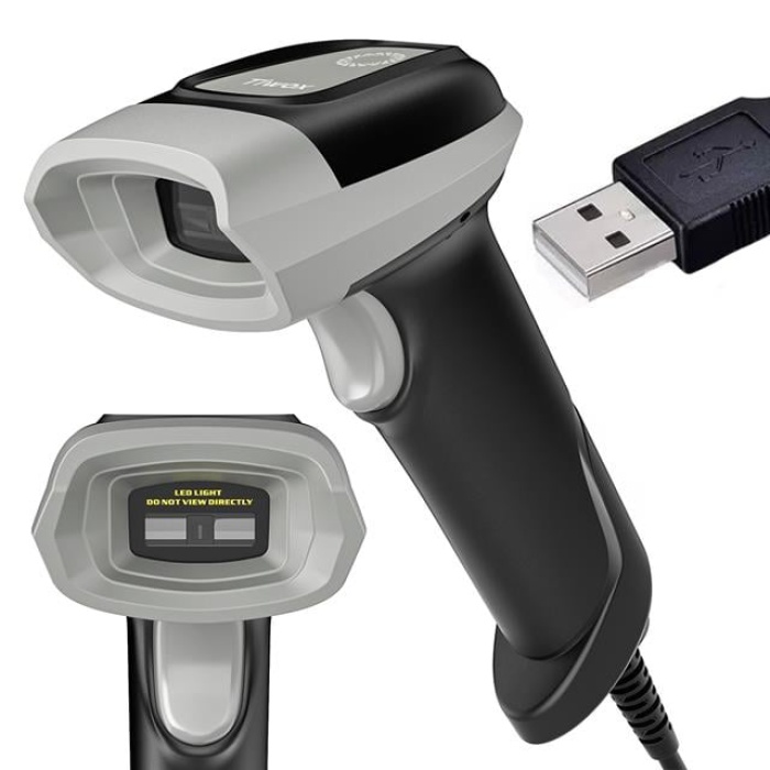 Tiwox VS-331 USB 1D CCD El Tipi USB Kablolu Barkod Okuyucu