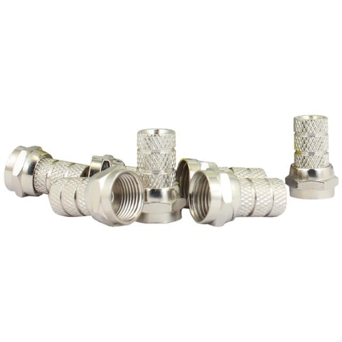 F Konnektör RG58 Mini Kablo İçin İnce 100lü Paket Powermaster