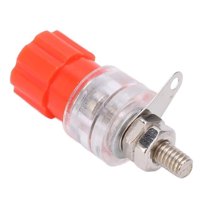 PowerMaster IC-240B Şeffaf 4mm Büyük Boy Banana Born Klemens (1 Adet)