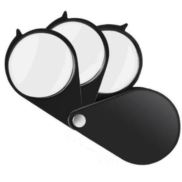 Powermaster PM-6585 Katlanır 3lü 30 Mm Cep Büyüteç