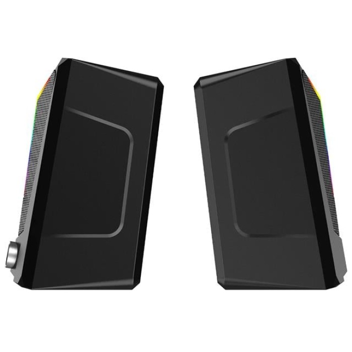 Lenovo Lecoo DS104 Kablolu Usb + 3.5Mm Jack 6W 80dB Rgb Işıklı 1+1 Gaming Speaker - Hoparlör