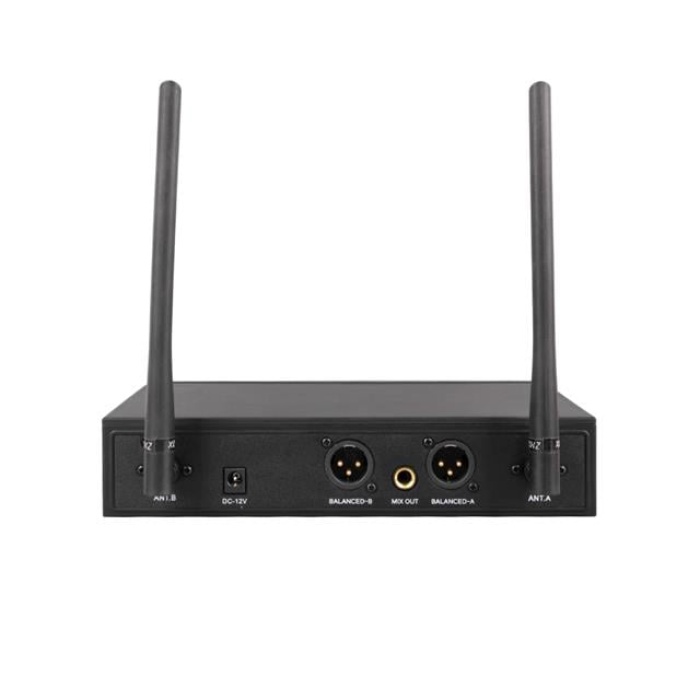 König K-990 Y-Y Çift Kanal UHF Telsiz Yaka Mikrofon