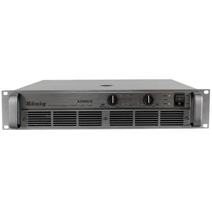 König A-2000 /S 4 Ohm 2X980 W Power