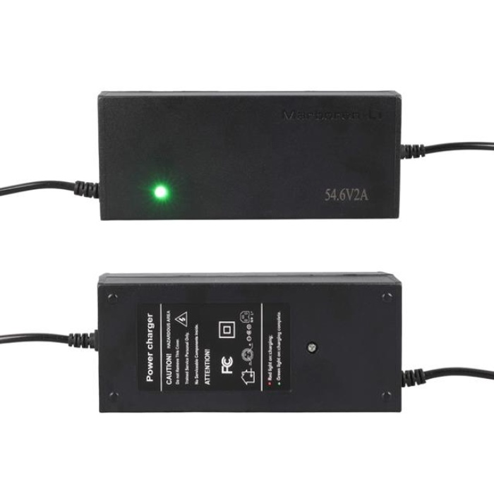 Powermaster Li-İon Lityum Piller İçin 54.6 Voltaj 2 Amper Elektrikli Bisiklet Şarj Cihazı