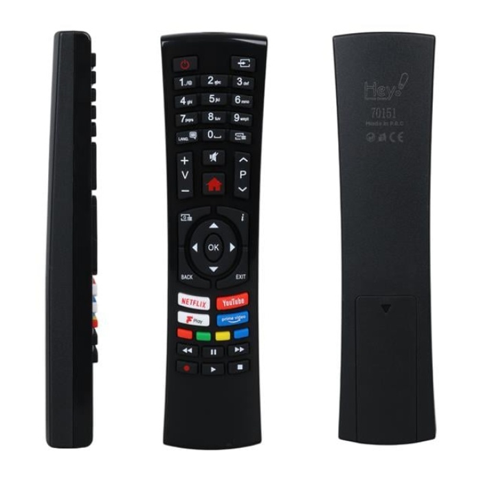 Hey Küçük Kalıp Vestel 4391P Black Fplay Netflix - Youtube - Play Tuşlu Lcd Led TV Kumanda