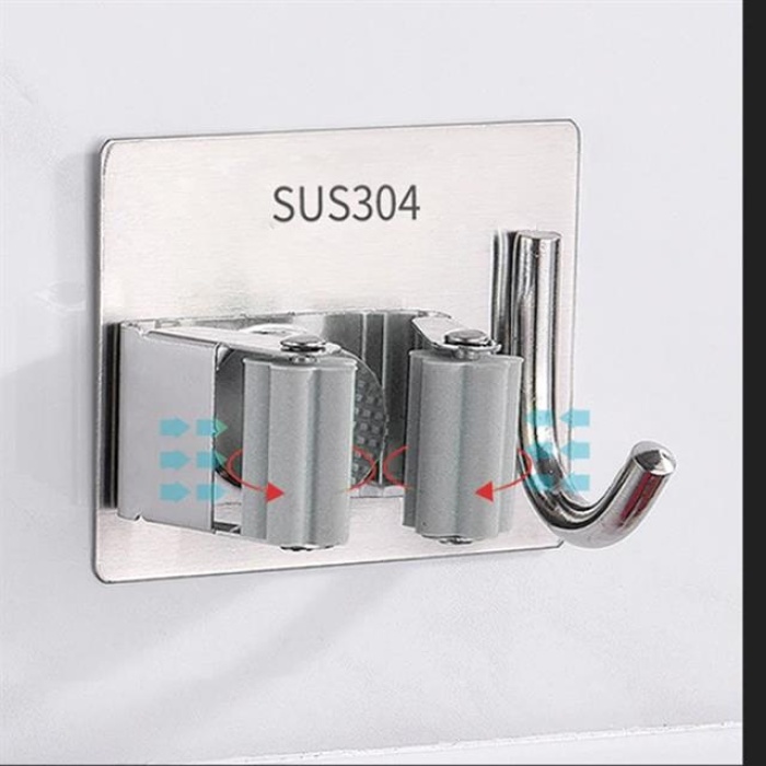 Sunup SN-26354 Kancalı Duvara Monte Süpürgee-Paspas Tutucu