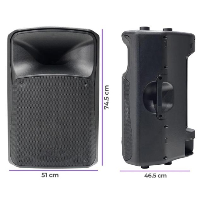 Lastvoice LX-15YN 15 1000 Watt Profesyonel Aktif Kabin Hoparlör