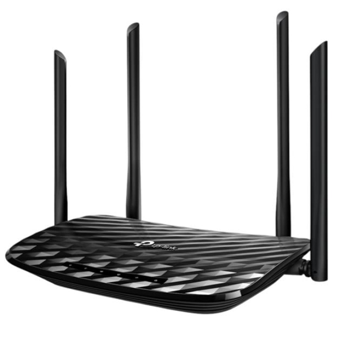Tp-Link Archer C5 867 Mbps 5GHz + 300 Mbps 2.4GHz 4 Lan Port 4 Antenli Dual Band Wi-Fi Router