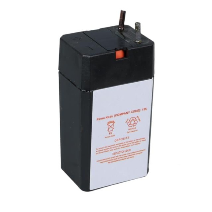 Yokohama YH-40.3 4 Volt - 0.3 Amper Akü (25.5x19.5x48 mm)