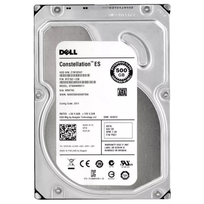 Dell ST500NM0011 500 GB 7200 RPM 3.5 Harddisk