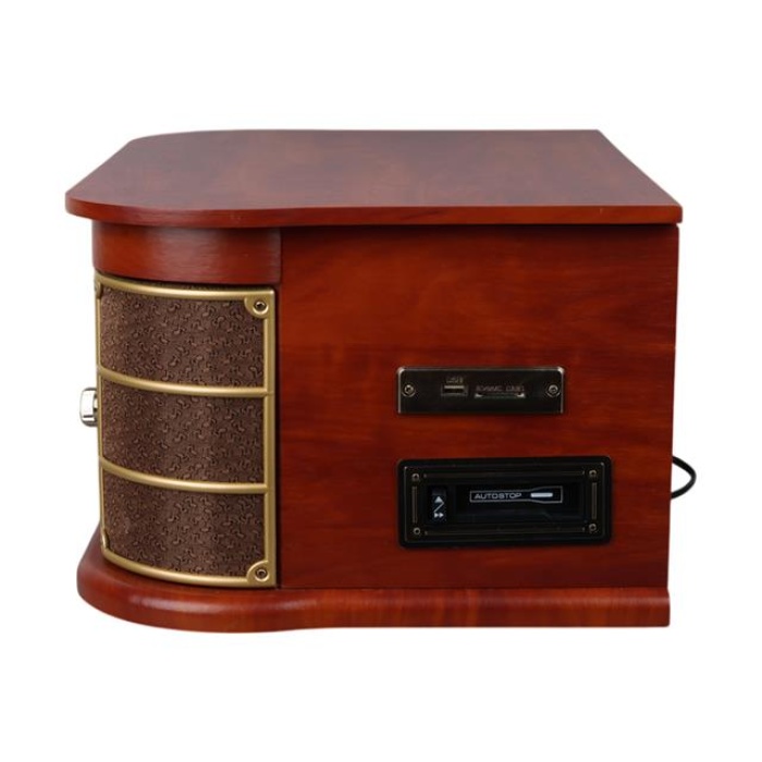 MagicVoice F38 Retro Vintage Pikap - CD - Kaset - Radyo - Bluetooth - Aux - USB Mp3 Çalar