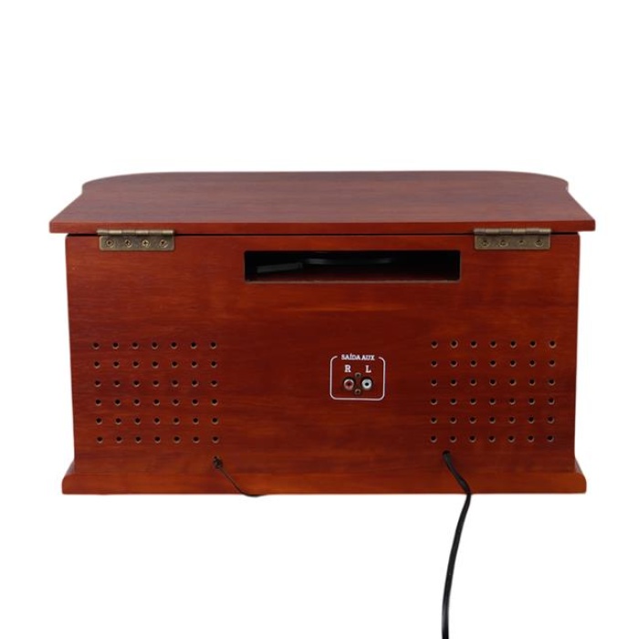 MagicVoice F38 Retro Vintage Pikap - CD - Kaset - Radyo - Bluetooth - Aux - USB Mp3 Çalar