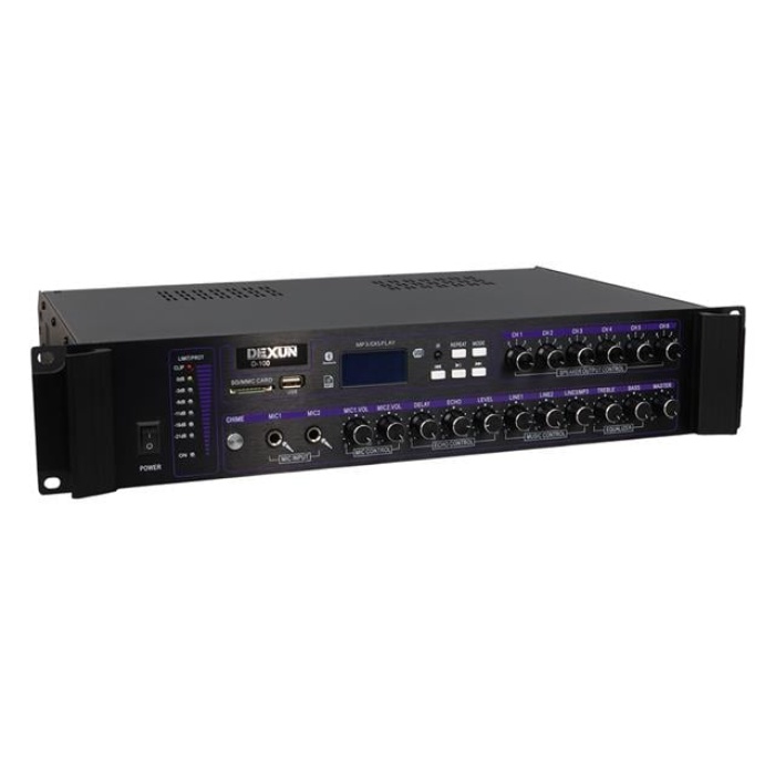 Dexun D-100 60W USB-SD Girişli 100V Hat Trafolu Anfi