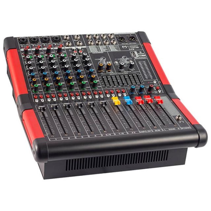 Magicvoice MV-A800 8 Kanal USB/Bluetooth Destekli Power Mixer Anfi