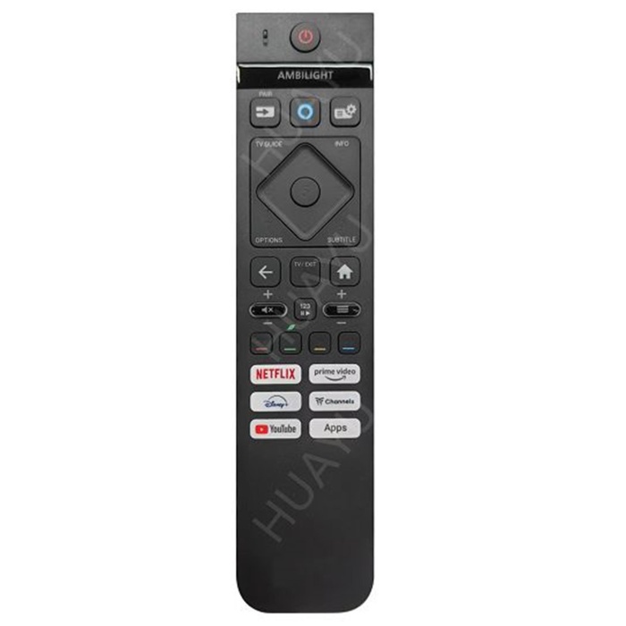 Huayu PH-V17 Philips Netflix-Prime Video- Youtube- Disney Plus Tuşlu Ses Komutlu Lcd-Led Tv Kumanda