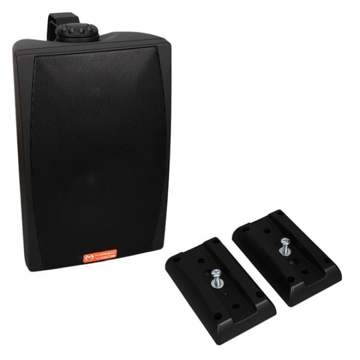 MagicVoice MV-03 16 CM 60 Watt Komütatörlü Hat Trafolu Siyah Sütun Hoparlör (2li Takım)