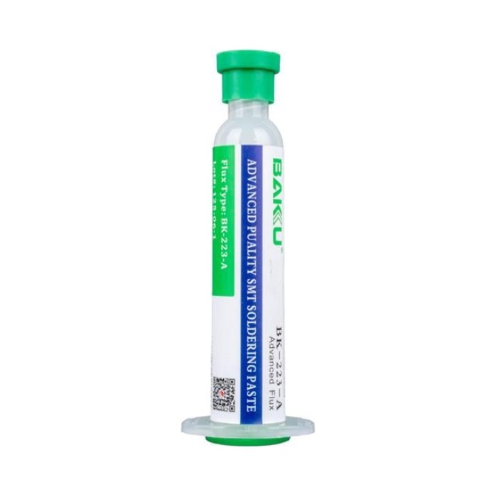 Baku BK-223A Flux 10 Cc Kurşunsuz Şırınga Tip Lehim Pastası
