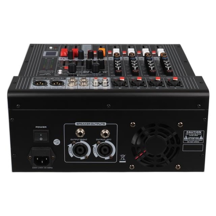 Magıcvoıce Mv-26492 4 Kanal 2X350 Watt Usb/Sd/Bluetooth Power Mıxer