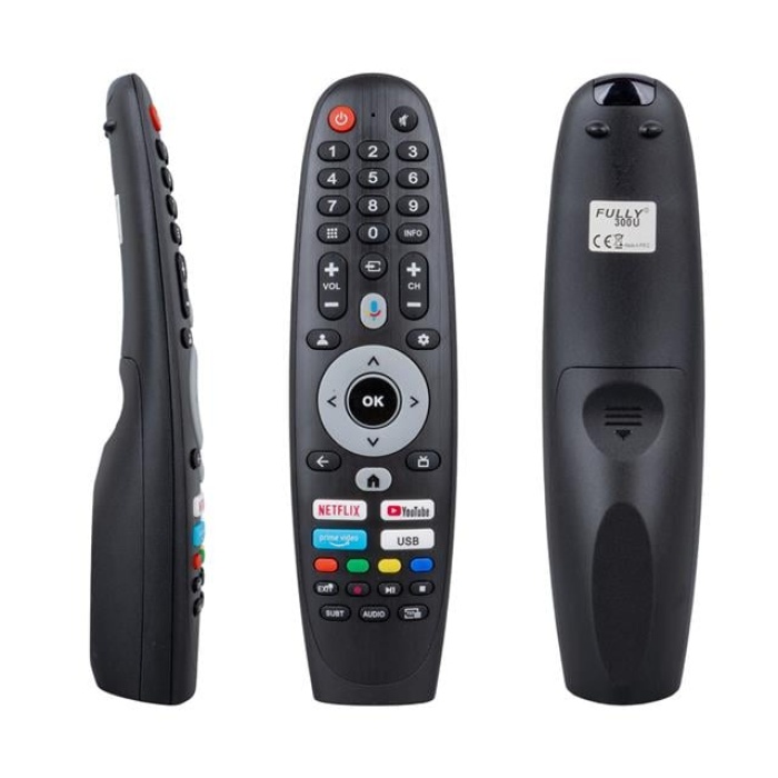 Altus Netflix - Youtube - Prime Video Tuşlu Ses Komutsuz Lcd Led TV Kumanda