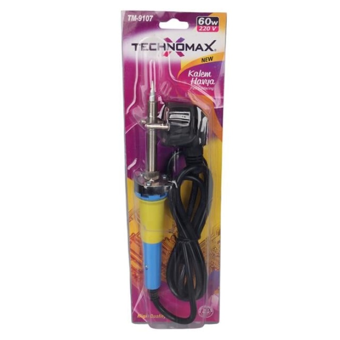 Technomax TM-9107 60 Watt Kalem Havya Lehim Makinesi AC220V 120cm Kablolu