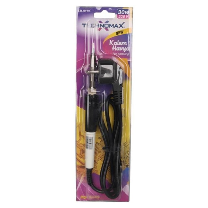 Technomax TM-9119 30 Watt Kalem Havya Lehim Makinesi AC220V 120cm Kablolu