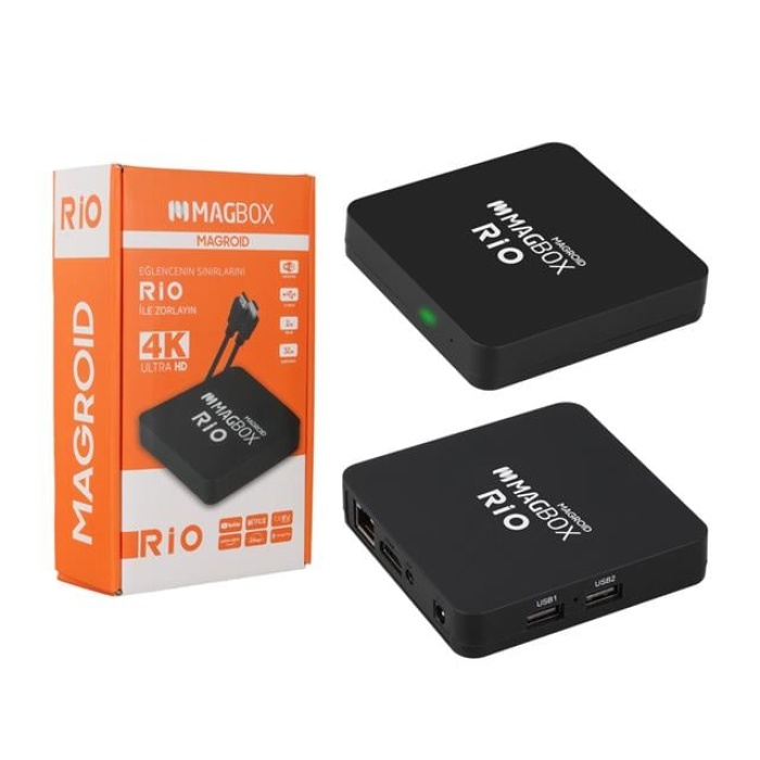 Magbox Magroid Rio 2 GB Ram 32 GB Rom 4K Ultra HD Android Box (Android 10)