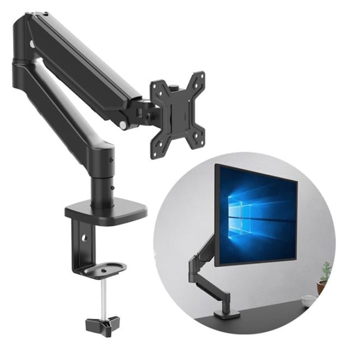 PowerMaster PM-252 13-32 Tek Kol LCD-LED Monitör Tutucu Stand Askı Aparatı