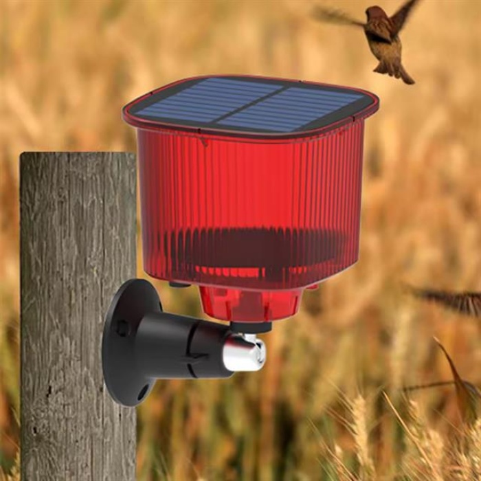 PowerMaster PM-26956 Mikrofonlu Sesli Hayvan Kovucu Alarm Cihazı Solar Panelli