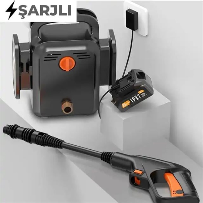 Powermaster PM-24688 Pratik Yüksek Basınçlı Araç Yıkama Makinesi