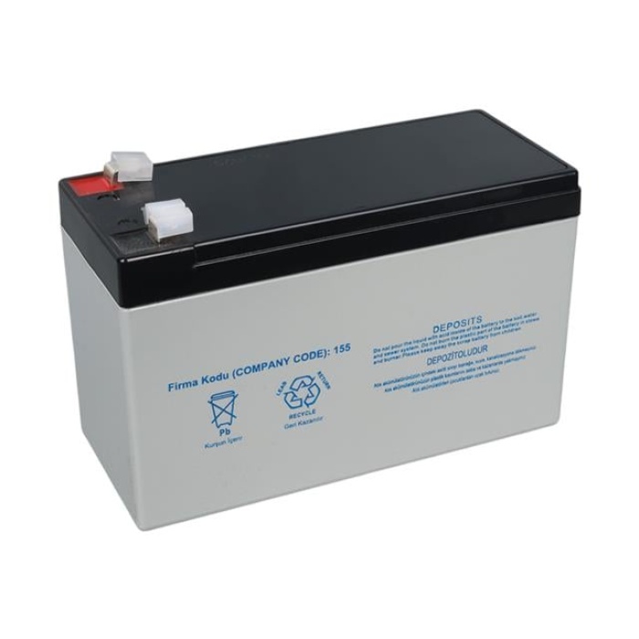 Yokohama YH-127.2 12 Volt - 7.2 Amper UPSler İçin Akü (150x65x90 mm)