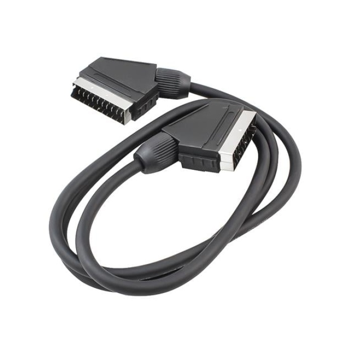 Powermaster Scart Scart 3 Metre Siyah Kablo