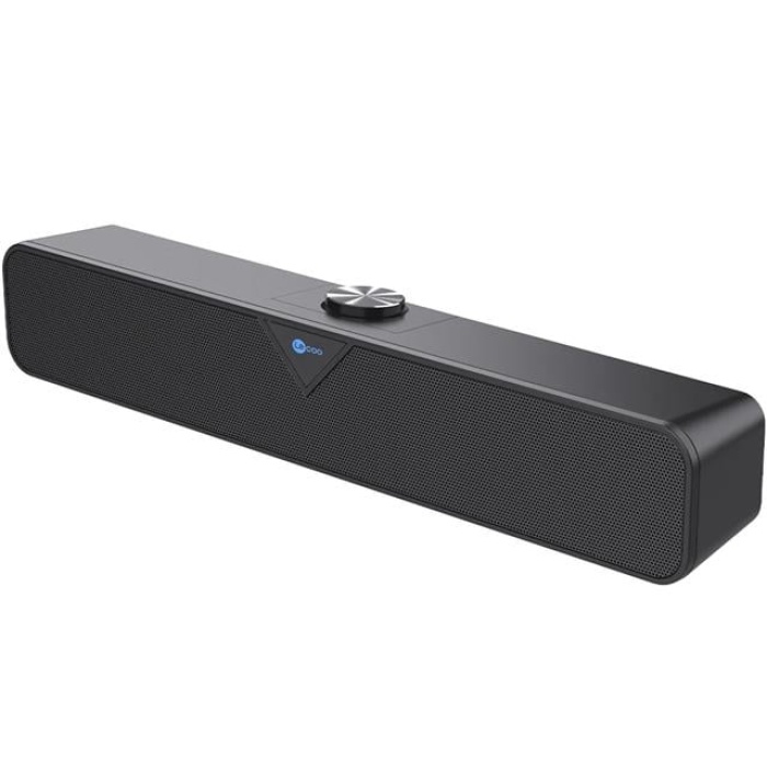 Lenovo Lecoo DS102 Siyah Usb-Aux Kablolu 6 Watt Bluetooth Stereo Soundbar Speaker - Hoparlör