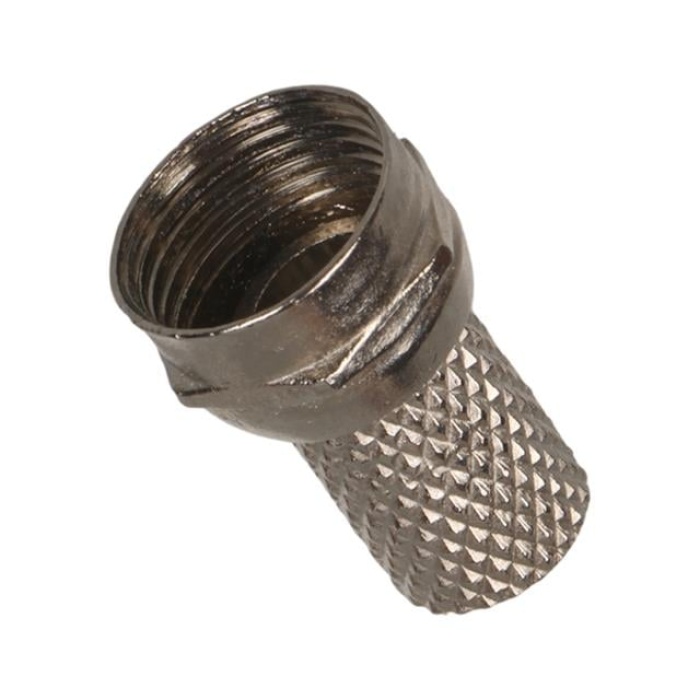 F Konnektör RG6-U4 18MM Geniş (100 Adet)-UJ-2005