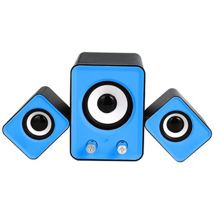 MagicVoice FT-202 2+1 USB Mini Hoparlör - Speaker (5W+2W+2W - 4 Ohm)