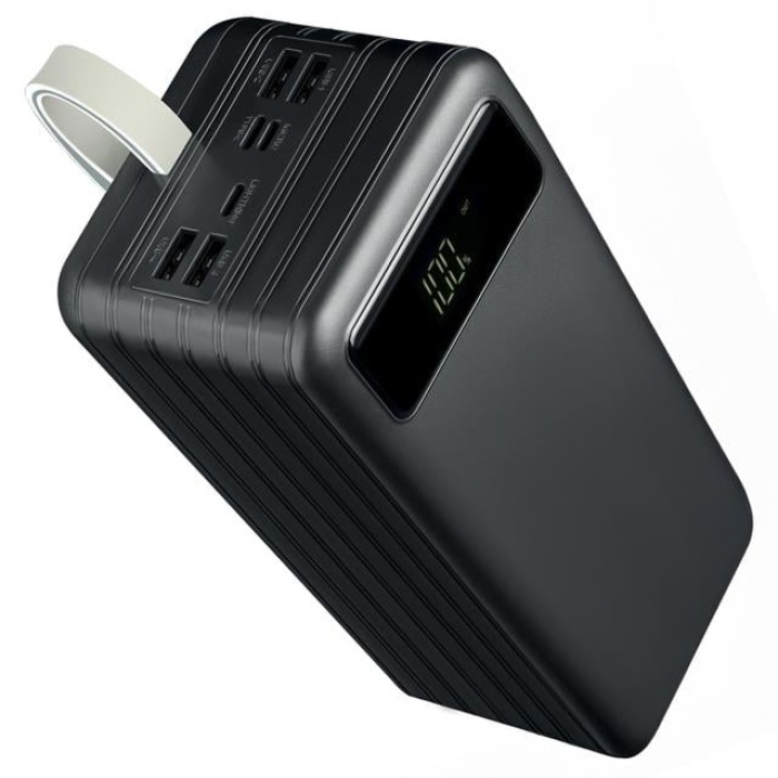 POWERWAY TX80 DİJİTAL GÖSTERGELİ  IŞIKLI ORJİNAL 80000 MAH KABLOLU POWERBANK