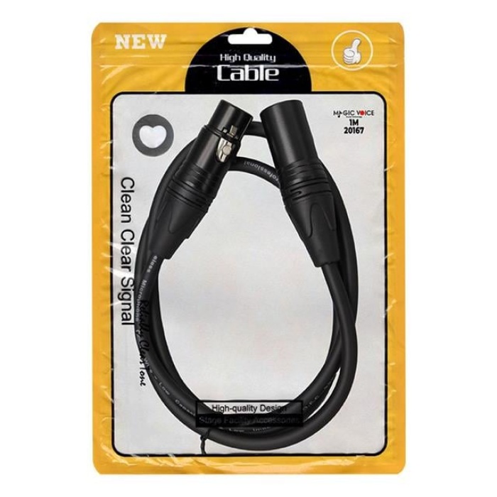 MagicVoice YN105 Canon Erkek + Canon Dişi 10 Metre Kablo