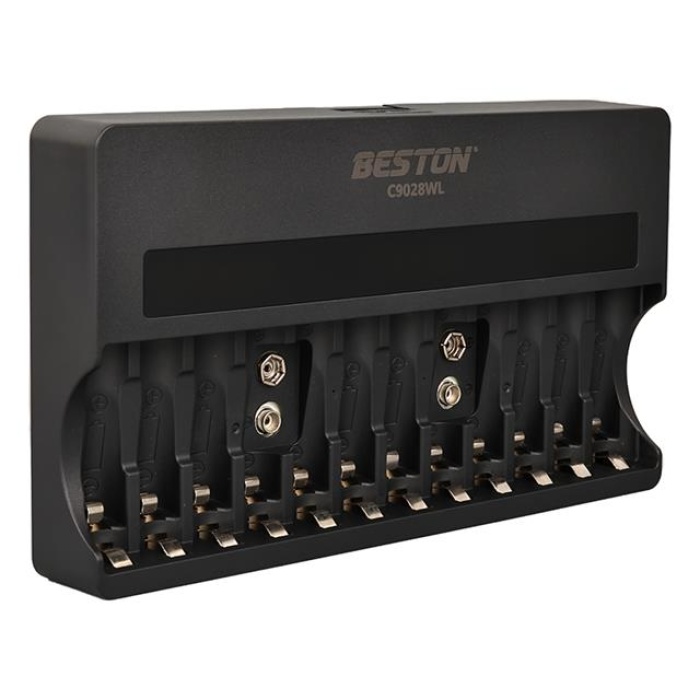 Beston C9028WL AA/AAA/9V/C Boy/D Boy/Lion Hızlı Pil Şarj Cihazı