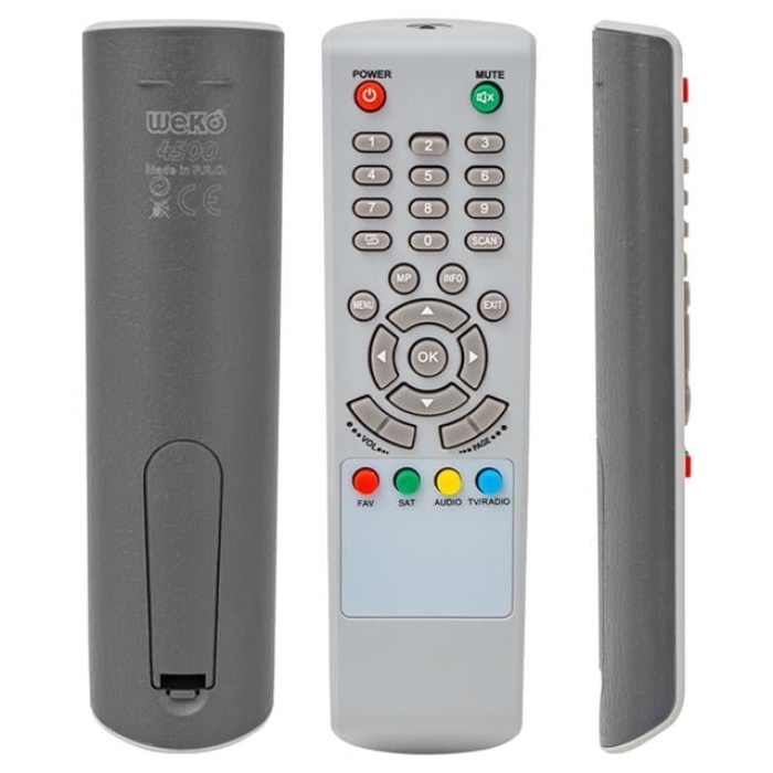 Silvermax DM 800 FTA Uydu Alıcı Kumandası