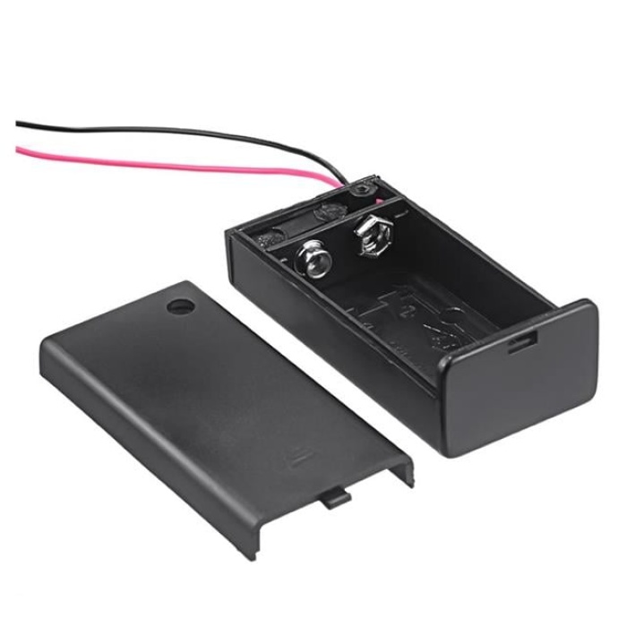 9 Volt Pil Kutusu Kapaklı Açma/Kapama Anahtarlı IC-233D