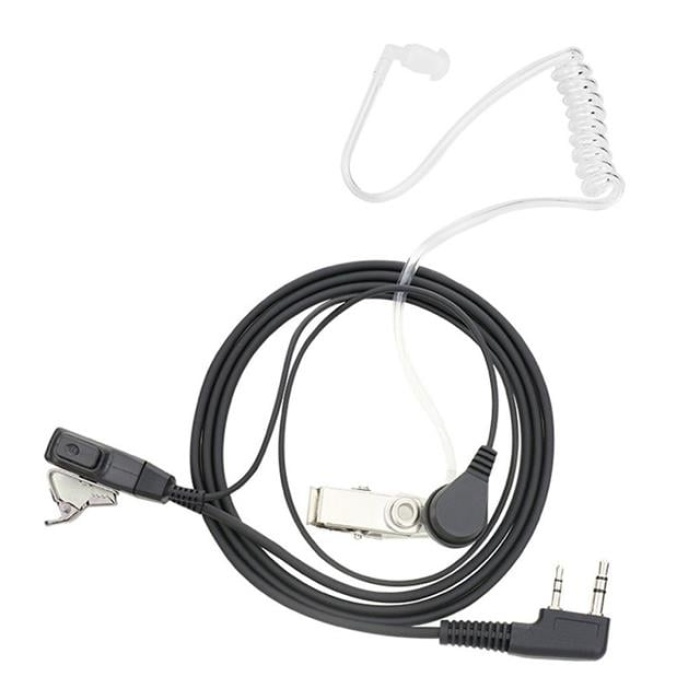 Powermaster Wln PMR-446 / GYQ Q75 / Aselsan A446 Spiral Arkalıklı Akustik Telsiz Kulaklık