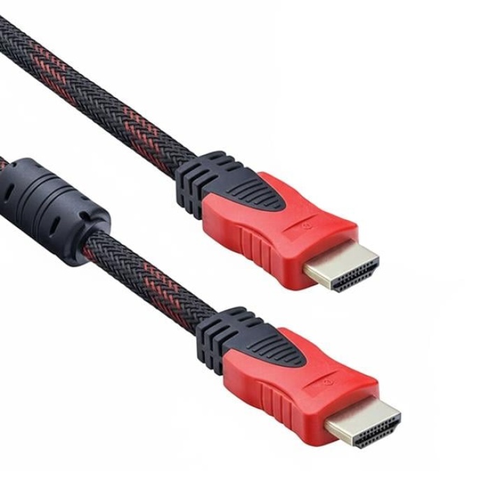 Powermaster PM-8800 Gold Uçlu Filtreli Örgülü 1.5 Metre HDMI Kablo