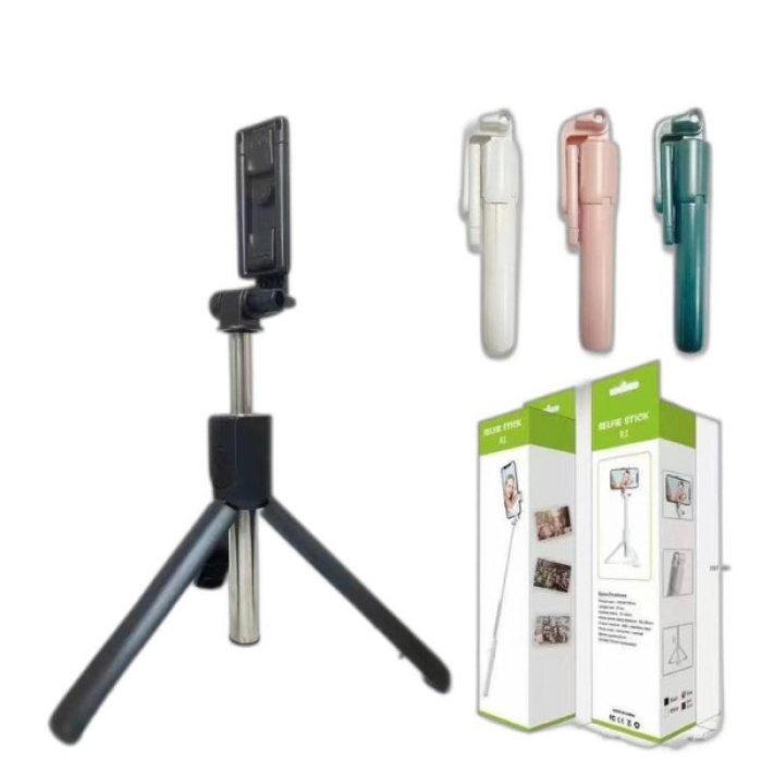 Uzaktan Kumandalı Tripod Özellikli Selfie Çubuğu