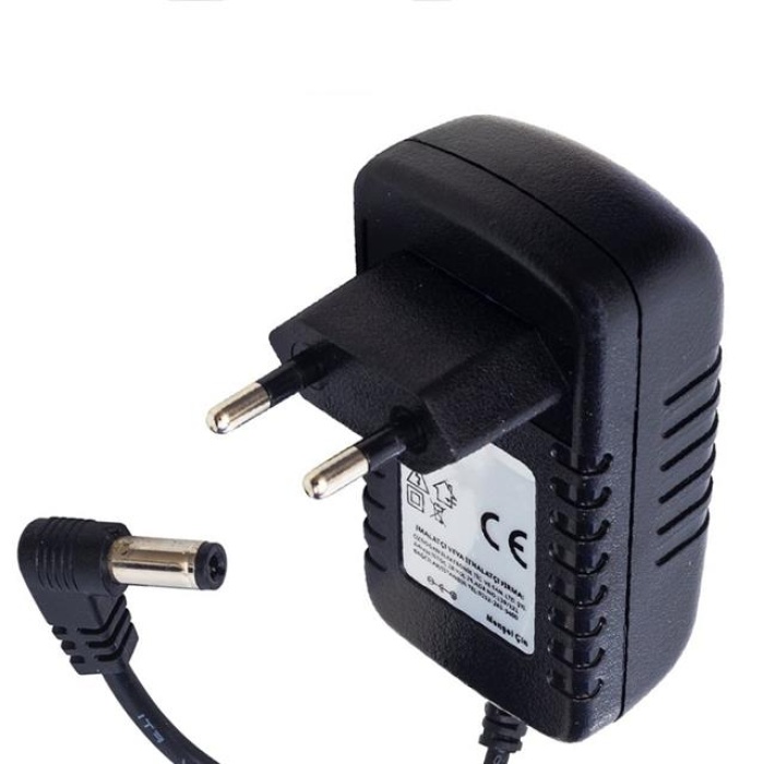 Powermaster PM-19763 9 Volt - 2 Amper 5.5*2.5 Mm Uçlu Priz Tipi Plastik Kasa Adaptör