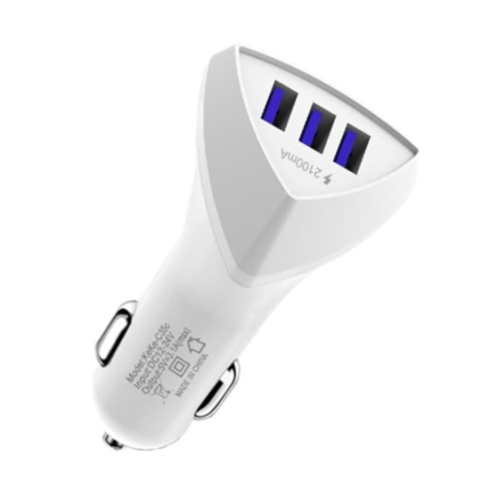 Powermaster 4.2 Amper 3xUsb Çakmaklık Hızlı Araç Şarj Cihazı PM-2417